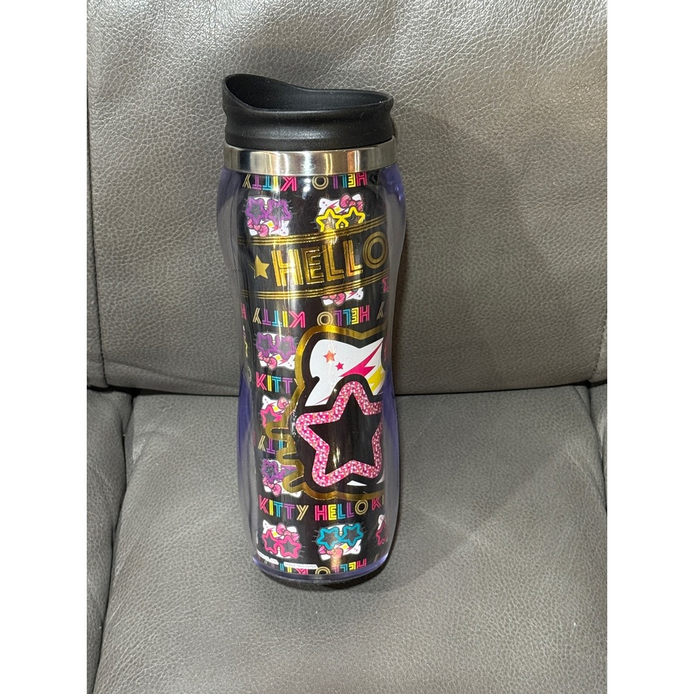 Sanrio Hello Kitty Travel Tumbler Stainless Steel Insulated Mug Star‎ Graphic